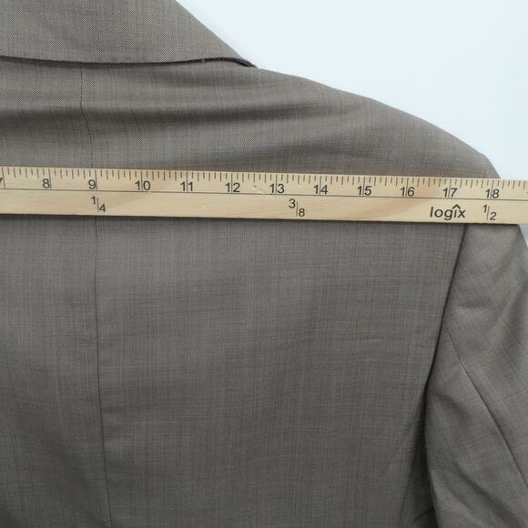 Ermenegildo Zegna Blazer Mens 38S Brown Classic Wool Made‎ Italy Saks Fifth Ave - Picture 10 of 16